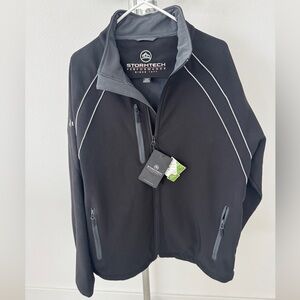 Stormtech Men’s Performance Black Jacket with Cisco Logo, Large, NWT